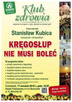 Skoczów: Kręgosłup nie musi boleć