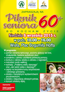 Piknik seniora w Wiśle