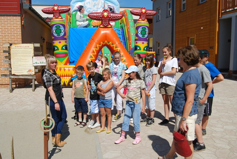 Skoczów: wizyta w Miasteczku Twinpigs